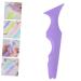 5pcs Silicone Beauty Ruler & Makeup Tools | Eyeliner & Mascara Applicators for Precision Makeup | International Shipping Available - Buy Online on SooperMarket.com