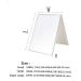 Buy ZCOOOOOOOL Large Portable Super HD Makeup Mirror - 10x7 Inches Multi-Stand Freehand/Handheld/Tabletop Foldable Super Large White - International Shipping - Buy Online on SooperMarket.com