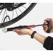 Portable High Pressure Air Pump with Gauge for Soccer, Basketball, Volleyball | Compact Hand Inflator for Cycling - Presta/Schrader Compatible - Black - Buy Online on SooperMarket.com
