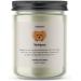 Yorkiepoo Gift Candle - 220g Soy Wax with Vanilla Jasmine & Sugared Almond - Dog Lover's Delight by Makester - Buy Online on SooperMarket.com