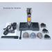 Professional Cordless Hair Clippers for Men | Hair Cutting Kit with 3 Guide Combs | Easy to Use & Maintain | Ideal for Barbers & Stylists - Buy Online on SooperMarket.com