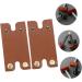 Plafope Leather Razor Storage Case - 2-Piece Protective Shell for Smooth Razor | Durable Brown 8.5x4.5cm - Buy Online on SooperMarket.com