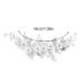GORAIS Silver Crystal Wedding Hair Vine Bridal Headband for Women - Floral Bride Hair Accessories - Buy Online on SooperMarket.com