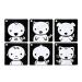 Infant Stimulation Toy Trio - Black, White & Red | Stimulating Baby Toys - Buy Online on SooperMarket.com
