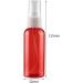 Zeoabsy 12-Pack 50ml Red Spray Bottles - Fine Mist Atomizer & Perfume Pump for Travel & DIY - Buy Online on SooperMarket.com