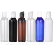 Minkissy 6pcs 250ml Portable Travel Bottles Plastic Refillable Bottles Plastic Squeeze Bottle with Disc Cap for Shampoo Lotion (Mixed Colors Bottle) Assorted Color - Buy Online on SooperMarket.com