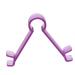 Gogogmee Lip Muscle Trainer Mouth Mouth Trainer Lip Exerciser Lip Trainer Face Exerciser Lift Mouth Tightener Slimming Exerciser Muscle Tightening Face Exerciser 9.30X7.70X1.50CM Purple