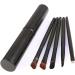 Healeved 5pcs Eyeshadow Brush with Case Eyeshadow Brush Kit Liner Brush for Eyes Blackriflecoffee - Buy Online on SooperMarket.com