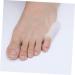2pcs Silicone Gel Crib Foot Protectors for Small Toe - Orthotic Toe Sleeve for Little Toe Care - Buy Online on SooperMarket.com