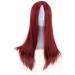 kawehiop Women Wig Headband Adjustable Long Straight Breathable Hair Heat Resistant Washable Decoration Dressing Hairpiece 5# - Buy Online on SooperMarket.com