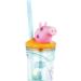 Peppa Pig Drinking Cup with Straw & 3D Figure - 360ml BPA-Free Kids' Cup for Boys & Girls - Buy Online on SooperMarket.com