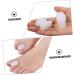 8pcs Hallux Valgus Separator Thumb Splint Nail Protector Set - Silicone Cushion for Big Toe, Hammer Toe, Bunion Relief - Foot Yoga Brace for Night Support - Buy Online on SooperMarket.com