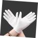 Healeved 6 Pairs Jewelry Etiquette Gloves Short Laboratory Gloves Protective Gloves Matted Photograph Gloves Dry Hands Moisturizing Gloves Soft Cotton Gloves Women's White Spring and Summer - Buy Online on SooperMarket.com