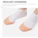 Healvian Shoe Crease Protector - 6Pcs Reusable Silicone Ballet Toe Pads for Women | Toe Protectors for Heels, Pointe Shoes, and Yoga Toes - Buy Online on SooperMarket.com