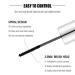 Waterproof Volumizing Mascara for Fine Short Eyelashes - Intense Black, Washable, Lengthening Formula for Women - 0.1 fl. oz - Buy Online on SooperMarket.com