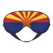 Arizona Flag Soft Sleep Eye Mask Female Breathable Eye Patch Perfect for Travel and Relaxation