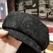 Danse Jupe Women's Black Newsboy Cap for Fall/Winter - Stylish and Functional Artist Hat - Buy Online on SooperMarket.com