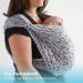 Baby K'tan Cotton Sweetheart Grey Print Baby Carrier XL - Comfy and Stylish - Buy Online on SooperMarket.com