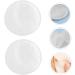 FRCOLOR 200 Pcs Disposable Face Sponges - Thick Overlock Cotton Nail Polish Cleaning Pads for Household Use - Buy Online on SooperMarket.com
