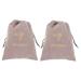 Baluue 2pcs Velvet Bag Travel Hair Dryer Blow Dryer Travel Bag Portable Hair Dryer Bags Cloth