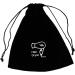 Baluue 5pcs Flannel Hair Dryer Bag Travel Drawstring Bag Hair Tools Travel Bag Hair Dryer Bag for Travel Bag for Hair Dryer Hair Dryer Organizer Flat Ironing Travel Bag Travel Makeup Bag 26.00X23.00X0.50CMx5pcs Blackx5pcs - Buy Online on SooperMarket.com