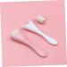 NOLITOY Oil Removal Roller Tool - Face Skin Oil Control & Absorbing Stick | Volcano Stone Massager - Pink Double Head Face Care Roller - Buy Online on SooperMarket.com