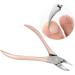 Stainless Steel Nail Clipper Stainless Steel Eagle Beak Rose Gold for Trimming Nails Built in Spring Nail Cutter Fingernail Toenail Clipper Pedicure Tool for Dead Skin (nail nail file - Buy Online on SooperMarket.com