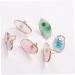 Nail Art Finger Ring Palette Polish Holder Color Mixing Plates Manicure Tools nail polish holder ring Pink - Buy Online on SooperMarket.com