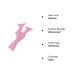 Reusable Silicone Winged Eyeliner Stencils - 5 in 1 Multi-Purpose Makeup Tool for Beginners - Pink - Buy Online on SooperMarket.com