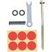 Resetting Target Metal Target Bird Design Practice Board Indoor Outdoor Target Toy - Buy Online on SooperMarket.com