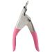 Kuuddker Nail Clippers for Nails and False Acrylic Nails Easy to use Pink.