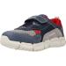 Geox Boy's B Flexyper Sneakers 4.5 UK Navy Grey