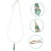 KALLORY 1pc Crystal Rough Necklace Healing Crystal Necklace Clavicle Chain Neck Decoration Grace Miss Tennis - Buy Online on SooperMarket.com