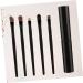 WOONEKY 5pcs Eyeshadow Brush with Case Eyeshadow Brush Kit Cosmetic Tools Blackriflecoffee - Buy Online on SooperMarket.com