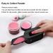 Dip Powder Tray Recycling System & French Tip Mould - Nail Glitter Holder Saver (Black) - Buy Online on SooperMarket.com