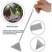 miuse Aquarium Scissor Tweezers Spatula Tool - 4 in 1 Stainless Steel Aquatic Plants Aquascaping Tools Set for Fish Starter Kits & Aquariums Tank - Buy Online on SooperMarket.com