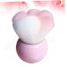 Angoily Portable Makeup Blush Brush - Professional Travel Brush for Women | Soft Pink Fur Foundation Tool - Buy Online on SooperMarket.com