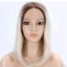 SHIYID Blonde Short Wig for Women | Synthetic Lace Front Wig with Light Brown Roots | Heat Resistant Fiber - Buy Online on SooperMarket.com