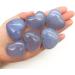 Meditation Stone 1 Pack Natural Large Blue Chalcedony Heart Crystal Gem Meditation Treatment - Buy Online on SooperMarket.com
