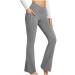WILLBEST Sport Pants for Women Running Jogger Causal Gym Yoga Sweatpants Lounge Tapered Leg Trousers Jogging Bottom Lounge Wear L 4736-djufh-grey-3