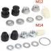 JEROME E-Bike Electric Bicycle Hub Motor Axle M12 Rear Nut/Washer/Cover - 12mm Shaft - Buy Online on SooperMarket.com