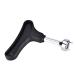 Mokernali golf shoe Spikes Wrench Golf Driver Wrench 9 x 7.5 cm robust golf shoe spike key made of plastic + stainless steel spike keys golf black golf driver tool for your golf shoes