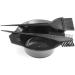 Hair Dye Coloring Set Hair Dye Comb Brush with Mixing Bowl Hair Coloring Applicator Comb Set DIY Salon Tool - Buy Online on SooperMarket.com