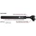 Fito Performance Edition 6061 Aluminum Alloy Suspension Seatpost 27.2 x 350mm - BLACK - Made in Taiwan - Buy Online on SooperMarket.com