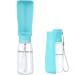 Emwel foldable water bottles for dogs 550 ml leak-proof portable puppy water dispenser with drinking feed dispenser for pets walks hiking travel 550 ml foldable