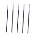 minkissy 5pcs Fine Eyeliner Brush Makeup Eyeliner Brush Eye Definer Brush Eyeliner Lipstick Brush Curved Eyeliner Brush Gel Liner Eyeliner Lip Gloss Makeup Brush Eye Shadow Fiber
