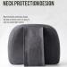 Forbell Memory Cotton Car Headrest Neck Pillow - Suede Black Car Accessories - Buy Online on SooperMarket.com