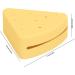 Powder Puff Holder Portable Silicone Easy to Clean Triangle Makeup Puff Container Smooth Opening Dustproof for Home Travel (Yellow) - Buy Online on SooperMarket.com