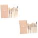Beavorty 2 Sets Travel Makeup Powder Miss Wood Major