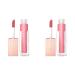Maybelline New York shiny lip gloss for full -looking lips moisturizing with hyaluronic acid lifter gloss candy drop color: No. 021 rubber (rose) 1 x 5.4 ml (pack with 2) 021 rubber bear 5 ml (2 pack)))